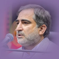 تصویر حاج جواد حیدری - شب از نفس افتاد، باران را صدا زد