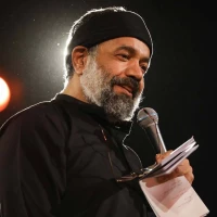 تصویر حاج محمود کریمی - مسیر اربعین