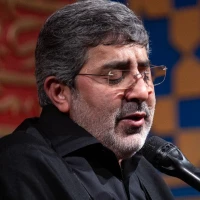 تصویر حاج محمدرضا طاهری - نشسته‌ام به غم دلبری که فردا نیست