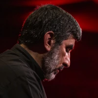 تصویر حاج مهدی سلحشور - وقت وداع اومده با تو پدر