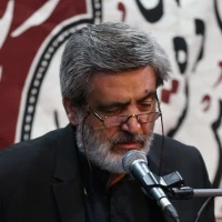 تصویر حاج مهدی سماواتی - زنی سنگ صبور غصه و غمهای پیغمبر