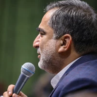 تصویر حاج جواد حیدری - خورشید شب فاطمه بالا آمد