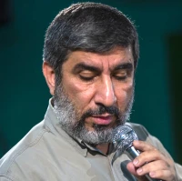 تصویر حاج مهدی سلحشور - مقدّر بود زهرا جانِ ختم‌الانبیاء باشد