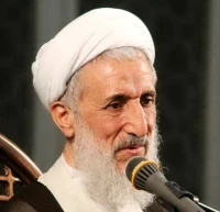 تصویر آیت الله کاظم صدیقی - روز چهارم محرم 1401 امامزاده حمیده خاتون