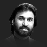 تصویر صابر خراسانی - حَرمت خیلی خوشگله آقا