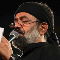 تصویر حاج محمود کریمی - گریهی جبرئیل میآید