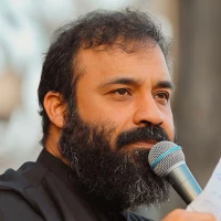 تصویر حاج عبدالرضا هلالی - تو میان خیمه هستی من به زیر دست و پا