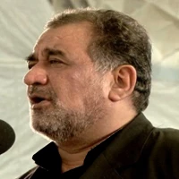 تصویر حاج علی ملائکه - غزه تنها نیست